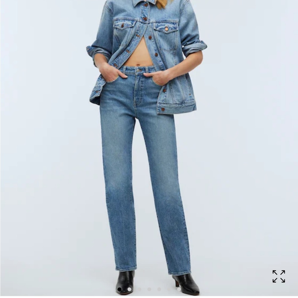 NWOT Madewell 90’s Straight Leg Jeans